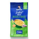 Quaker Instant Oats 400g, Masala Magic, Made with Wholegrain oats, Ready in 3 min, Source of Protein & Fibre, Delicious Snack, Nutritious Oats - Fast UK Delivery
