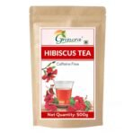 Grenera Hibiscus Flower Infusion 500 grams, Made with Organically Grown Hibiscus Petals, Premium Hibiscus Tea for Sugar and High Blood Pressure Control, Hair Growth, Caffeine Free - Fast UK Delivery