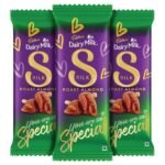 Cadbury Dairy Milk Silk Roast Almonds Valentine's Gift Pack Chocolate Bar, 143 g (Pack of 3) - Fast UK Delivery