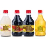 Dhampure Speciality Assorted Mocktail Syrups - Citrus Litchi, Himalayan Apple, Lime Ice Tea, Passion Fruit Flavoured Syrups - 1.2Ltr (4 X 300Ml) | Makes 12-15 Drinks Per Bottle - Fast UK Delivery