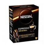 Nescafes Espresso Original Instant Coffee 100% Arabica Intensity 5, 25x1.8g (Imported) - Fast UK Delivery