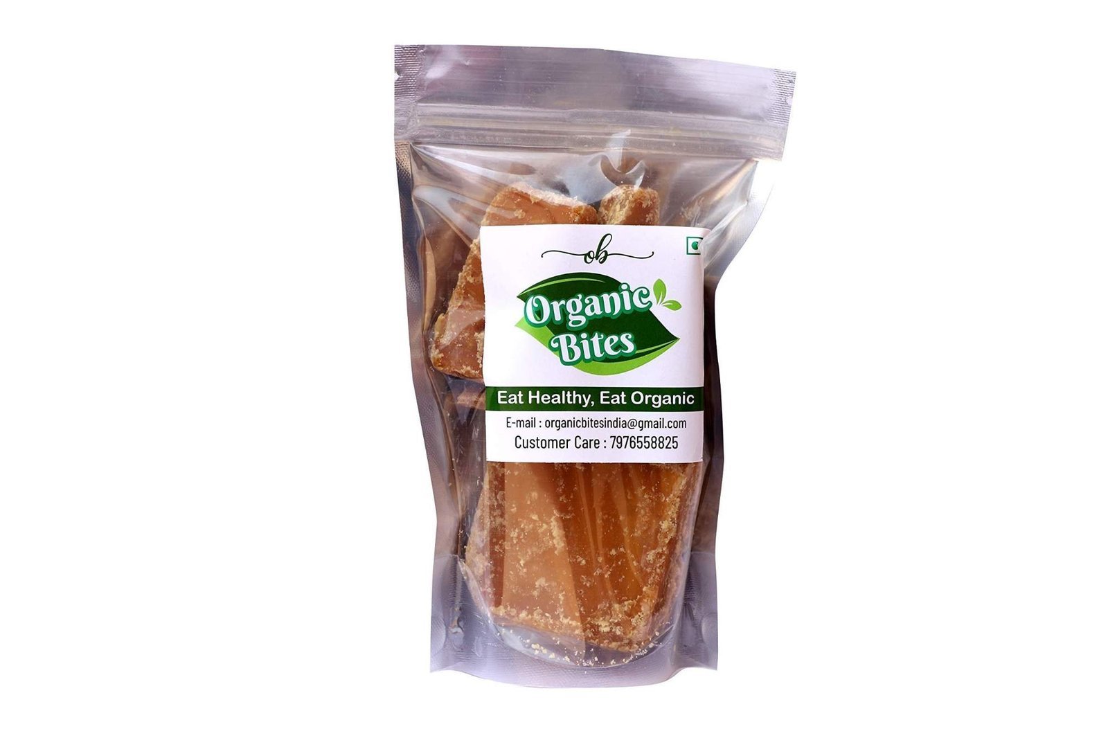 uk71KGO2ltbbL-1-1.jpg Organic Bites Organic Sugarcane Jaggery (Gudh) -900 GM - Fast UK Delivery - Image 1