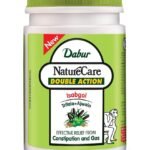 Dabur Nature Carel Double Action Isabgol, Trifala And Ajwain - 100g | Effective Relief From Constipation & Gas - Fast UK Delivery