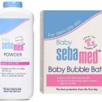 Sebamed Baby Powder, 200g & Baby Bubble Bath, 200ml - Fast UK Delivery