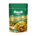 Happilo Premium Seedless Green Raisins, 250g - Fast UK Delivery
