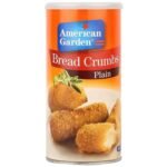 American Garden Bread Crumbs Plain 425 g Imported - Fast UK Delivery