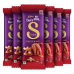 Cadbury Dairy Milk Silk Fruit & Nut Chocolate Bar,55 Gram (Pack of 6) - Fast UK Delivery