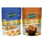 Happilo Premium Afghani Anjeer, 200Gram & Deluxe 100% Natural Kashmiri Walnut Kernels, Fresh - Fast UK Delivery