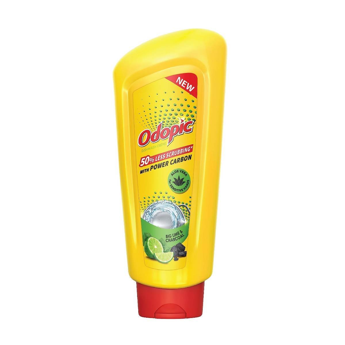 uk71LeMGdGiML.jpg DABUR Odopic Dishwash Creme Charcoal - 750Ml (Liquid Gel)|Kitchen Utensil Cleaner|With Fresh Fragrance|Powerful Grease Cleaner|Removes Toughest Stains|50% Less Scrubbing|Leaves No Residue - Fast UK Delivery - Image 1