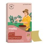 Wellbeing Nutrition Slim Espresso Coffee melts with 100% roasted Arabica coffee | Supports Metabolism & Energy, Helps Control Appetite, Fatigue & Fat | 15 Oral Strips