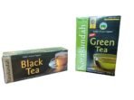 KORAKUNDAH Black Tea 25 Dip Tea Bags | KORAKUNDAH Organic Green Tea 250 g | Pack of 2 | Total 300 g | India's Finest Chamraj Nilgiri Tea - Fast UK Delivery