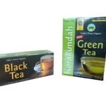 KORAKUNDAH Black Tea 25 Dip Tea Bags | KORAKUNDAH Organic Green Tea 250 g | Pack of 2 | Total 300 g | India's Finest Chamraj Nilgiri Tea - Fast UK Delivery