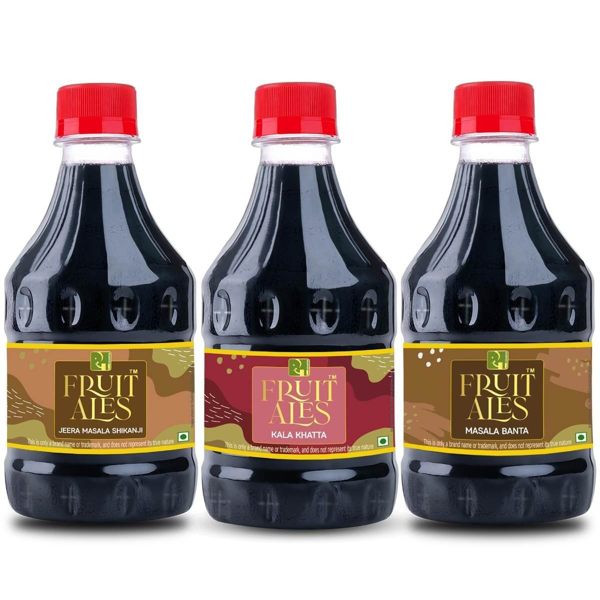 uk71MISNbQPwL.jpg Dhampure Speciality Kids Mocktail Lemonade Syrup - Jeera Masala Shikanji, Kaala Khata & Masala Banta For House Parties - 900Ml (3 X 300Ml) | Makes 12-15 Drinks Per Bottle - Fast UK Delivery - Image 1