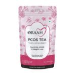 Oraah PCOS PCOD Green Tea for Hormonal Balance Weight Management, Regular Periods with Multivitamins (Kashmiri Kahwa, 100 Grams)