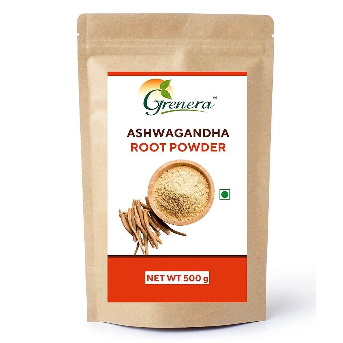 uk71Mui8qFrDS-1.jpg Grenera Ashwagandha Root Powder 500 g | Vegan, Gluten Free, Non GMO - Fast UK Delivery - Image 1