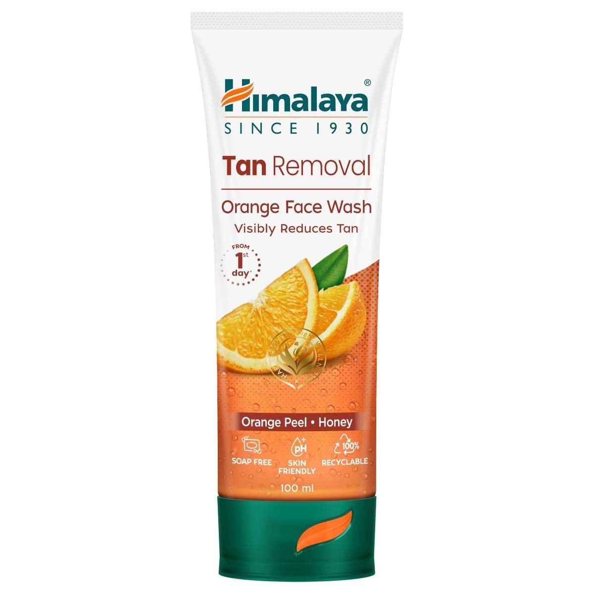 uk71MwmlO5duL-1-1.jpg Himalaya Tan Removal Orange Face Wash, 100ml - Fast UK Delivery - Image 1