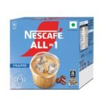 NESCAFE All in One | Instant Hot Coffee Premix - Just Add Hot Water | 224g (8 Sachets X 28g) - Fast UK Delivery