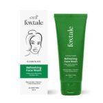Foxtale Refreshing Face Wash for Deep Cleansing with Niacinamide, Hydrates & Brightens, Non-Drying Cleanser for Glowing Skin, Men & Women, For All Skin Types - 100 ml - Fast UK Delivery