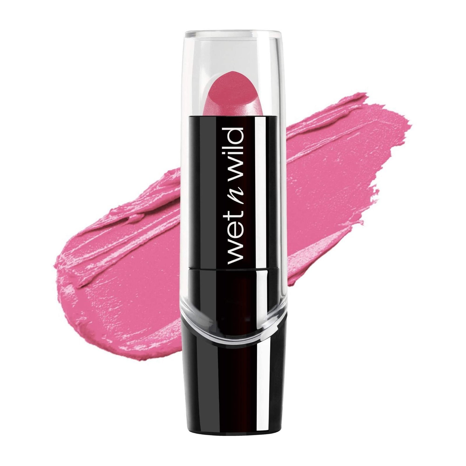 uk71N-DS9VLPL-1-1.jpg Wet N Wild Silk Finish Lipstick, Pink Ice, 3.6g - Fast UK Delivery - Image 1