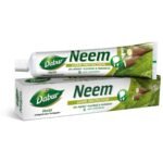 Dabur Herb'l Neem Germ Protection Toothpaste - 200g | No Added Flourides & Parabens | Neem Fights Bacteria | Potent for Germ Protection | Enriched With Powerful Natural Ingredients - Fast UK Delivery