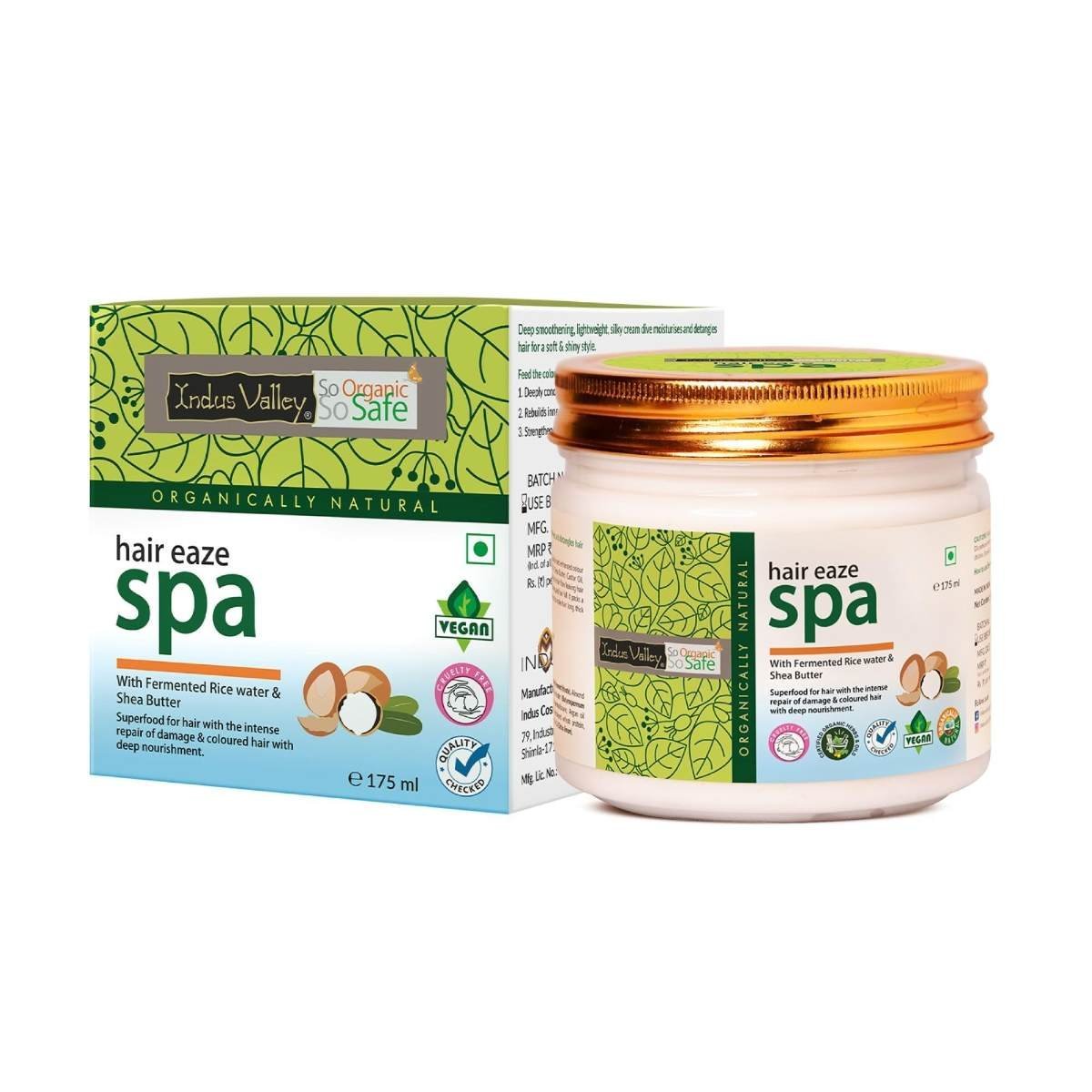 uk71NkyPRqjL-1.jpg INDUS VALLEY 100% organic Deep Nourishing Hair (eaze) Spa - Fast UK Delivery - Image 1