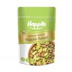 Happilo Premium Unsalted Pistachio Kernels 150g | Super Crunchy & Delicious | No Gluten | No GMO - Fast UK Delivery