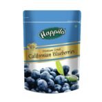 Happilo Premium Dried Californian Blueberries 150 g (Pack of 1) | Rich in Calcium and Vitamin K | Non-GMO & No Preservatives | Ideal For Snacking - Fast UK Delivery
