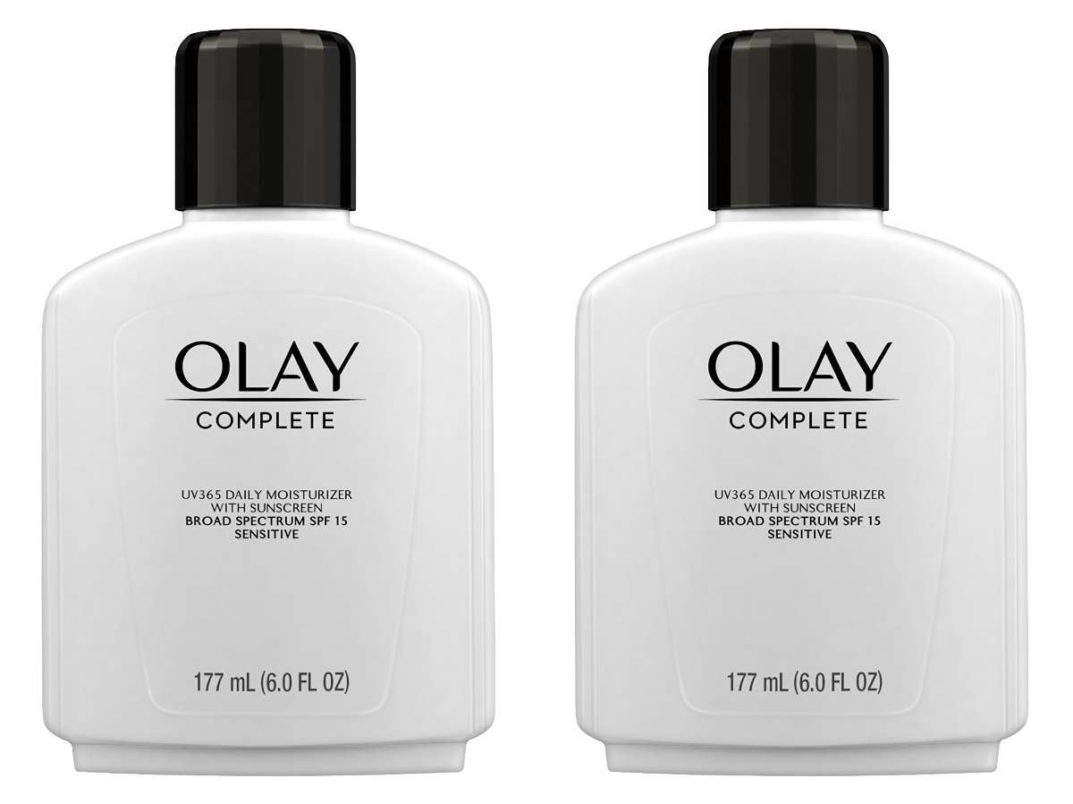 uk71O7eiRXzaL-1-1.jpg Olay Face Moisturizer Complete Lotion All Day Moisturizer with SPF 15 for Sensitive Skin, 6.0 fl oz (Pack of 2) - Fast UK Delivery - Image 1