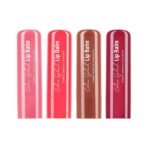 Hilary Rhoda Colour Splash Lip Balm | Moisturizing Lip Treatment with Vitamin E & Cocoa Butter | With SPF-15 | For Dry Chapped Lips | Intense Hydration | 4 Unique Lip balm for All Skin Needs | Pack of 4 - 3g - Fast UK Delivery