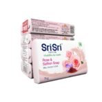 Sri Sri TATTVA shuddhta ka naam Rose & Saffron Soap | Silky, Smooth & Soft Skin | Buy 6 Get 2 Free | 75gm Each - Fast UK Delivery