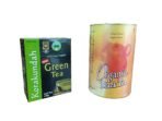 KORAKUNDAH Organic Green Tea 100g | KORAKUNDAH Organic Black Tea in Canister 100g | Pack of 2 | Total 200g | India's Finest Chamraj Nilgiri Tea - Fast UK Delivery