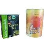 KORAKUNDAH Organic Green Tea 100g | KORAKUNDAH Organic Black Tea in Canister 100g | Pack of 2 | Total 200g | India's Finest Chamraj Nilgiri Tea - Fast UK Delivery