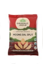 ORGANIC INDIA Commodity Moong Dal Dhuli/Moong Dal Split - 500g - Fast UK Delivery