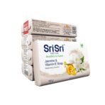 Sri Sri TATTVA shuddhta ka naam Jasmine & Vitamin E Soap | A Moisturising Cleanser | Buy 6 Get 2 Free | 100gm Each - Fast UK Delivery