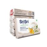 Sri Sri TATTVA shuddhta ka naam Jasmine & Vitamin E Soap | A Moisturising Cleanser | Buy 6 Get 2 Free | 100gm Each - Fast UK Delivery