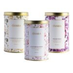 ISVARA TEA BUNDLES |Tea o'clock - Morning, evening & night tea (Pack of 3 tea tins) | MORNING TEA Symphony of Spices, AFTERNOON/EVENING TEA Kashmiri Kahwah, BED-TIME TEA Mood Fixer | 130gm - Fast UK Delivery