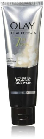 Olay Total Effects 7-In-1 Anti Aging Foaming Face Wash Cleanser, 100g - Fast UK Delivery