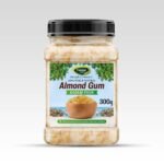 Thanjai Natural Almond Gum 300g jar | Badam Pisin | Badam Gum Best First Quality Pure 100% Natural - Fast UK Delivery