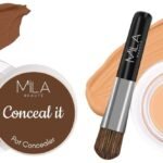 MILA Beaute Conceal It Pot Concealer | With SPF 15 & Vitamin-E For Face Makeup | Shade - (Rich Coco, 4g) Conceal It Pot Concealer For Face Makeup | Shade - (Pure Beige, 4g) - Fast UK Delivery