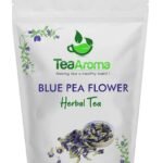 Tea Aroma Organic Blue Pea Flower Tea | Skin Glow & Brain Health Benefits | Caffeine-Free Herbal Tea | 100% Natural | 30g - Fast UK Delivery