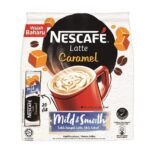 Nescafe Mild & Smooth, Latte Caramel, Coffee, 500 g - Fast UK Delivery