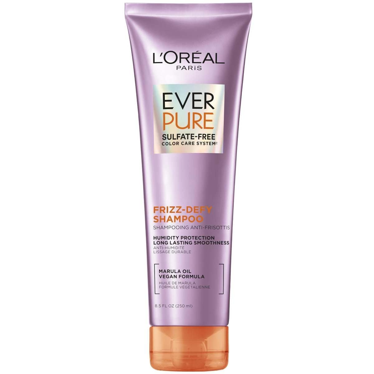 uk71QuaV3SYPL-1-1.jpg L'Oreal Paris Everpure Sulfate Free Frizz Defy Shampoo, 250 ml - Fast UK Delivery - Image 1