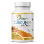 Grenera Curcumin Piperine Extract Capsules 1100 mg | Non GMO, Gluten Free - Fast UK Delivery