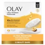 Olay Ultra Moisture Beauty Bar with Shea Butter, 6 Count, 3.17 Ounce, Packaging May Vary by Olay - Fast UK Delivery