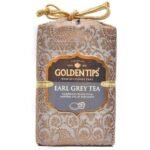 Golden Tips -Darjeeling Earl Grey Loose Leaves Black Tea Brocade Bag (100 Gram, 50 cups) - Fast UK Delivery