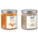 Natureland Organics Cashew 200gm, Raisins 250gm - Organic Dry Fruits Combo - Fast UK Delivery