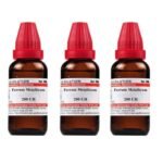 Dr. Willmar Schwabe India Ferrum Metallicum 200 CH 30ml (Pack of 3) - Fast UK Delivery