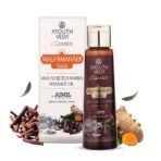 Ayouthveda Nalpamaradi Taila | Work as Stretch Marks Removal Massage Oil | Face & Body Oil Helps to Remove Pigmentation, Scars, Spots & Skin Taning (Pack Of 1-100ml) - Fast UK Delivery
