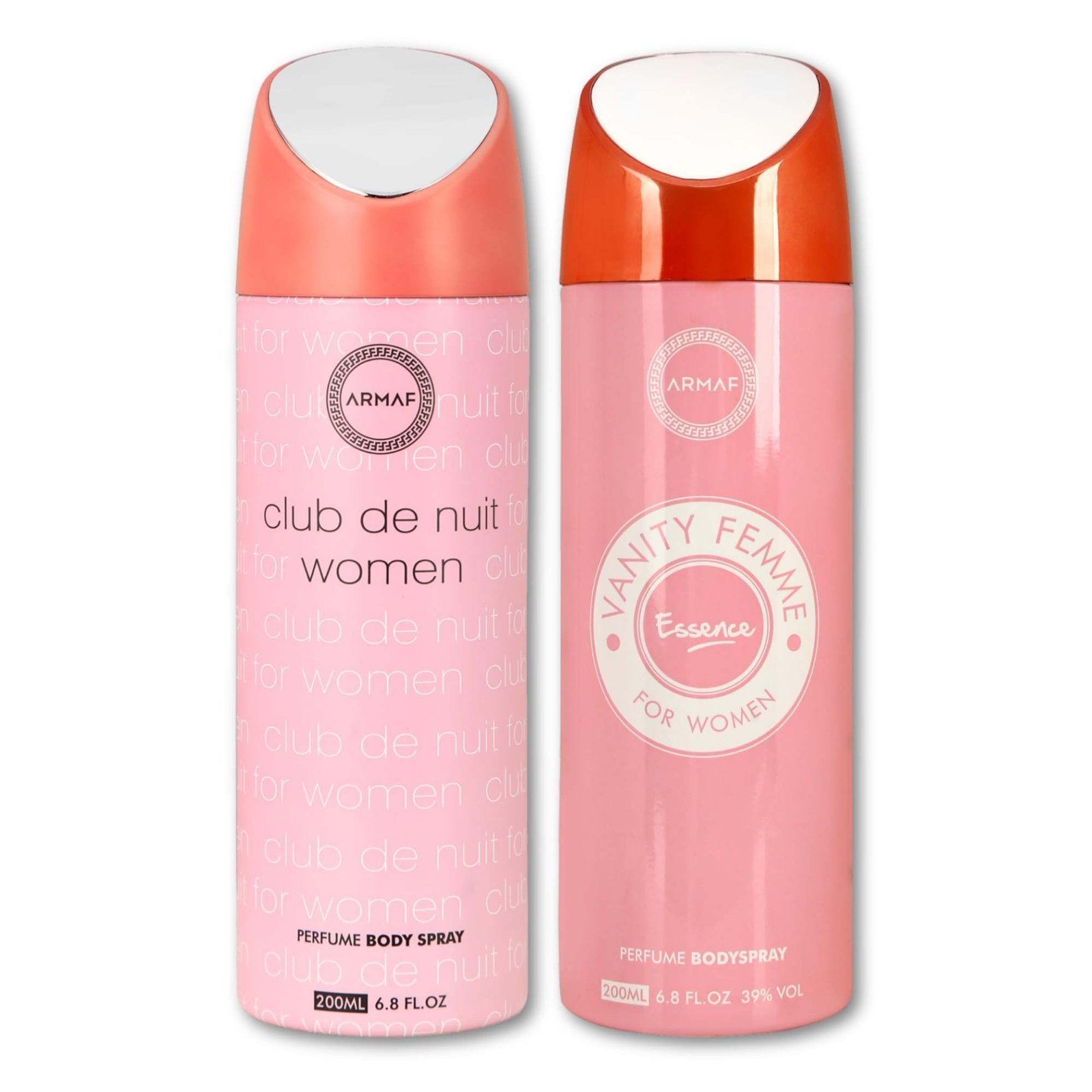 uk71SeYixvaXL-1-1.jpg ARMAF Club De Nuit & Vanity Femme Essence Body Spray for Women, 200 ml, Pack of 2 - Fast UK Delivery - Image 1