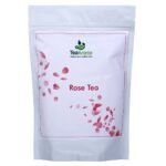 Tea Aroma Himalayan Rose Tea | Organic Rose from Kashmir | Caffeine-Free & Soothing Herbal Tea for Relaxation | 100% Natural - Fast UK Delivery